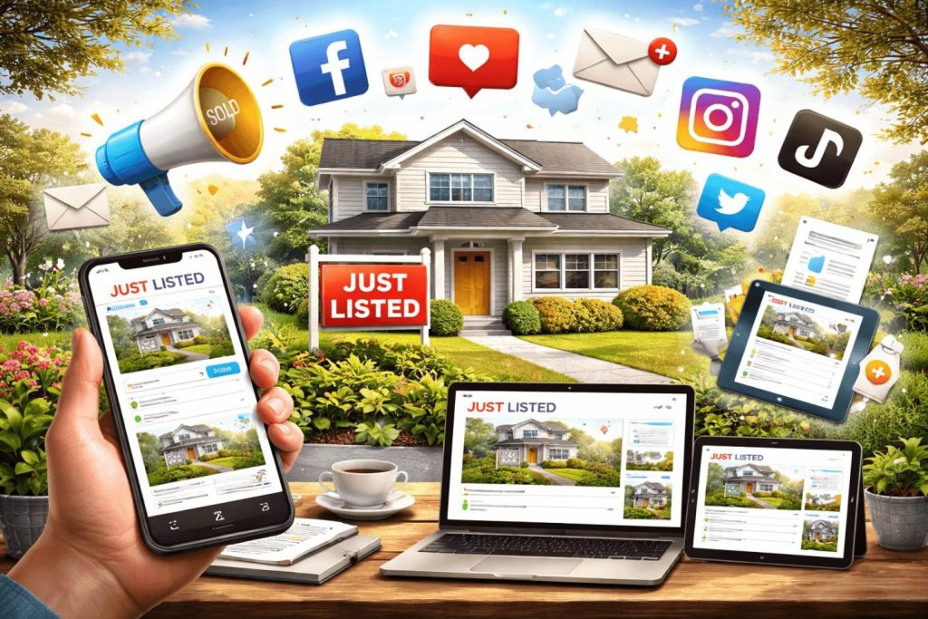 real estate listing marketing